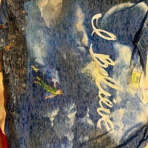 Peter Pan cropped tee shirt